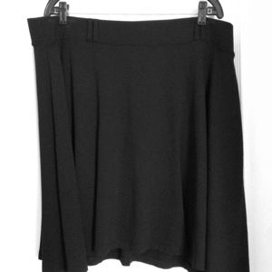 Torrid black ponte skater skirt